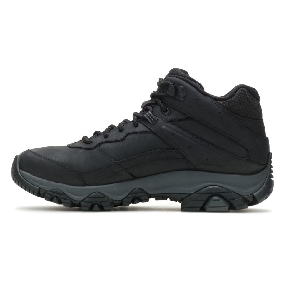 Merrell Moab Adventure 3 Mid WP - Men's Black Shoe Deals Outlet