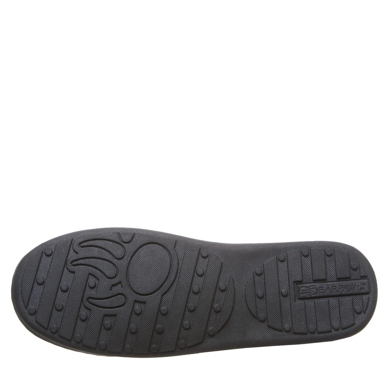 BEARPAW Moc II - Men's Black Multi Knit Shoe Deals Outlet