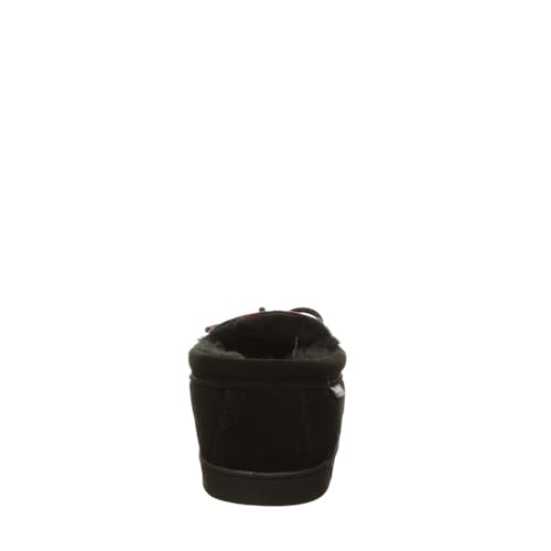 BEARPAW Moc II - Men's Black Multi Knit Shoe Deals Outlet