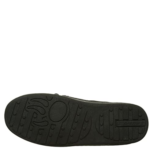 BEARPAW Moc II Slippers - Men's Black Multi Knit Shoe Deals Outlet
