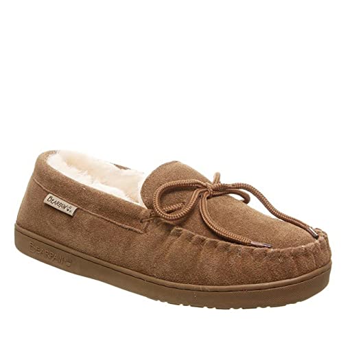 BEARPAW Moc II Slippers - Men's Hickory Shoe Deals Outlet