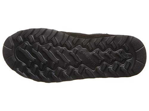 BEARPAW Moc II Slippers - Men's Black Multi Knit Shoe Deals Outlet