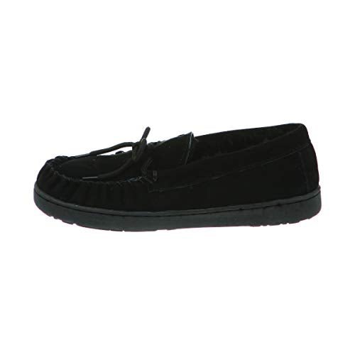 BEARPAW Moc II Slippers - Men's Black Shoe Deals Outlet