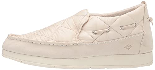 Sperry Moc - Sider Nylon Solid Slip On - Women's Ivory Nylon Shoe Deals Outlet