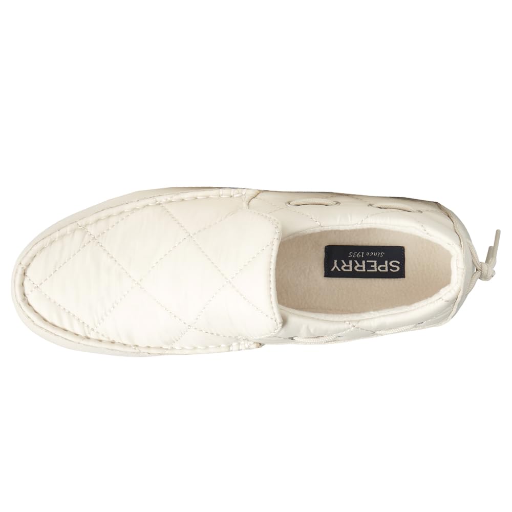 Sperry Moc - Sider Nylon Solid Slip On - Women's Ivory Nylon Shoe Deals Outlet