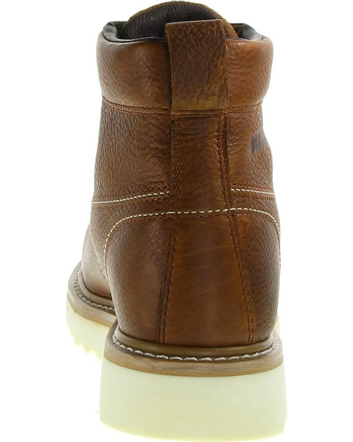 Wolverine Moc - Toe 6 - Inch Work Boot - Men's Brown Shoe Deals Outlet