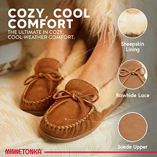 Minnetonka Moccasins Alpine Sheepskin - Women's Pink Blush Shoe Deals Outlet