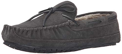 Minnetonka Moccasins Casey - Men's Charcoal Shoe Deals Outlet