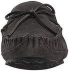 Minnetonka Moccasins Casey - Men's Charcoal Shoe Deals Outlet