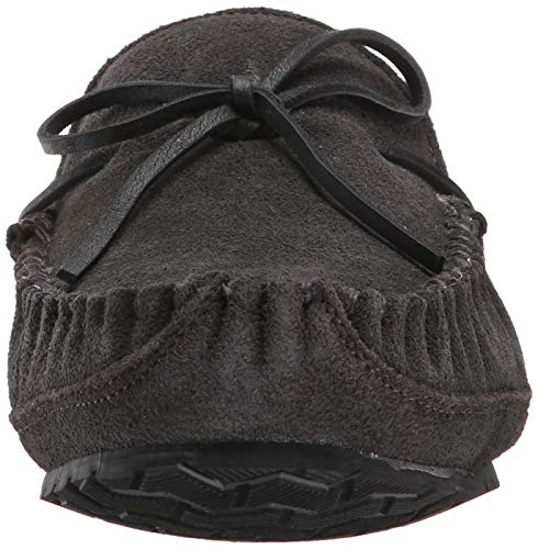 Minnetonka Moccasins Casey - Men's Charcoal Shoe Deals Outlet