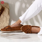 Minnetonka Moccasins Kilty Plus - Women's Brown Suede Shoe Deals Outlet