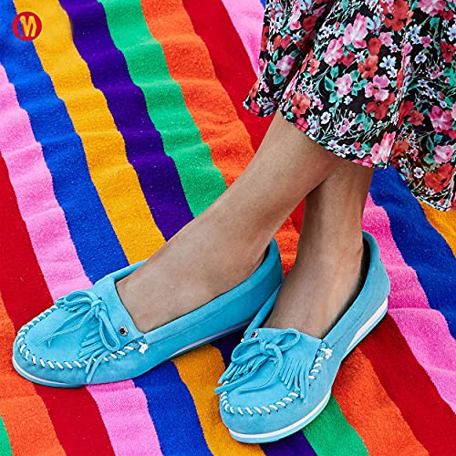 Minnetonka Moccasins Kilty Plus - Women's Turquoise Shoe Deals Outlet