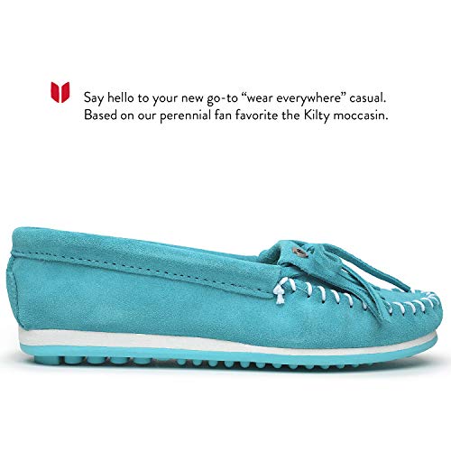 Minnetonka Moccasins Kilty Plus - Women's Turquoise Shoe Deals Outlet
