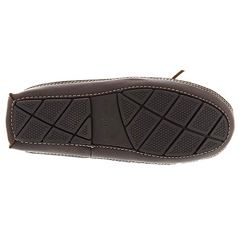 Minnetonka Moccasins Sheepskin Moose - Men's Carmel Shoe Deals Outlet