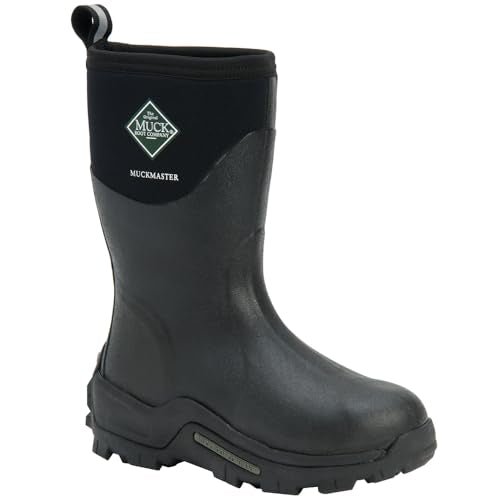The Original Muck Boot Company Muckmaster Mid - Men's Black Shoe Deals Outlet