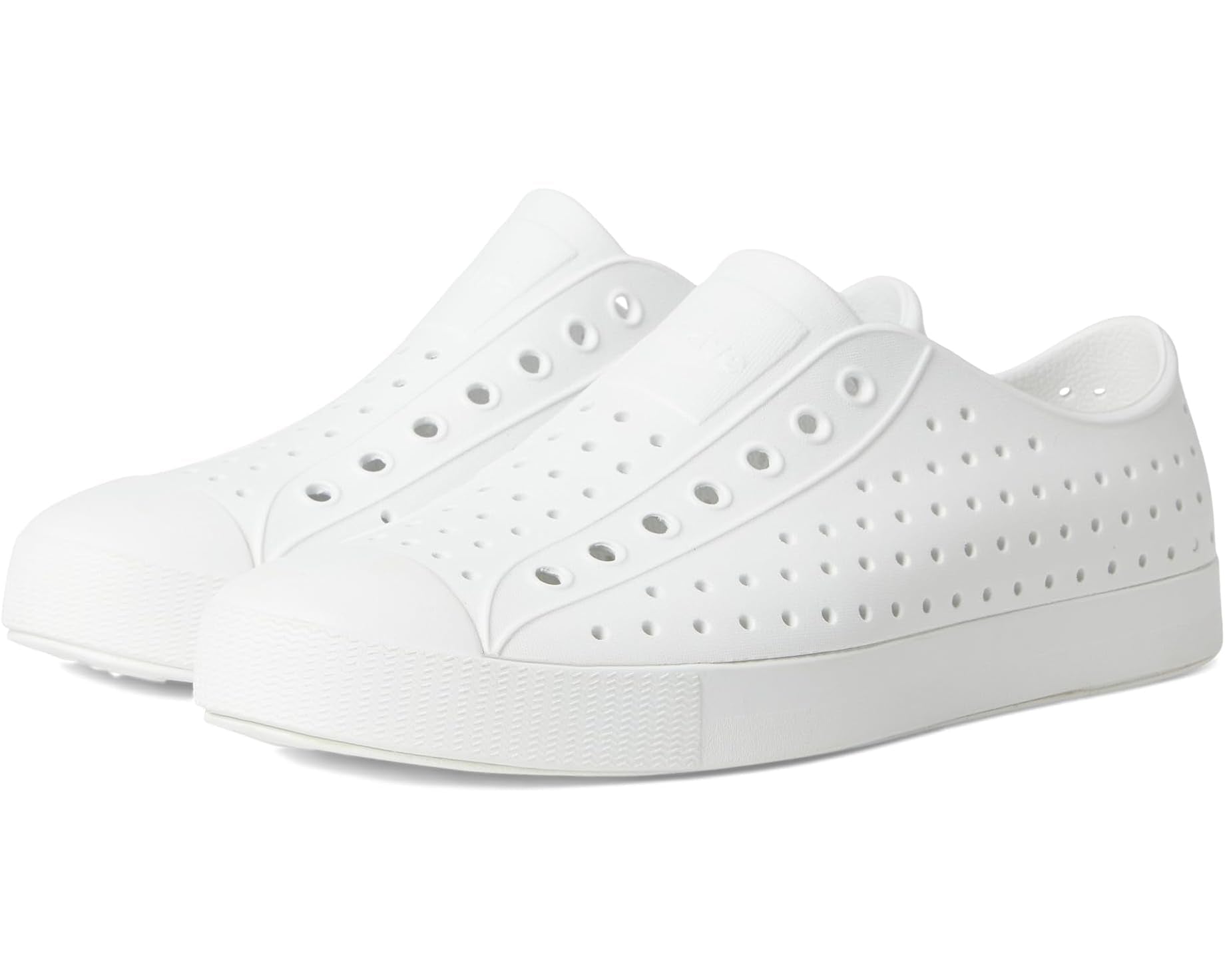 Native Shoes Jefferson Shell White Men's 9 / Women's 11 M 4894401140153 Shoe Deals Outlet