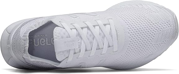 New Balance FuelCell Echo V1 Sneaker White / White 8 M 194389328302 Shoe Deals Outlet