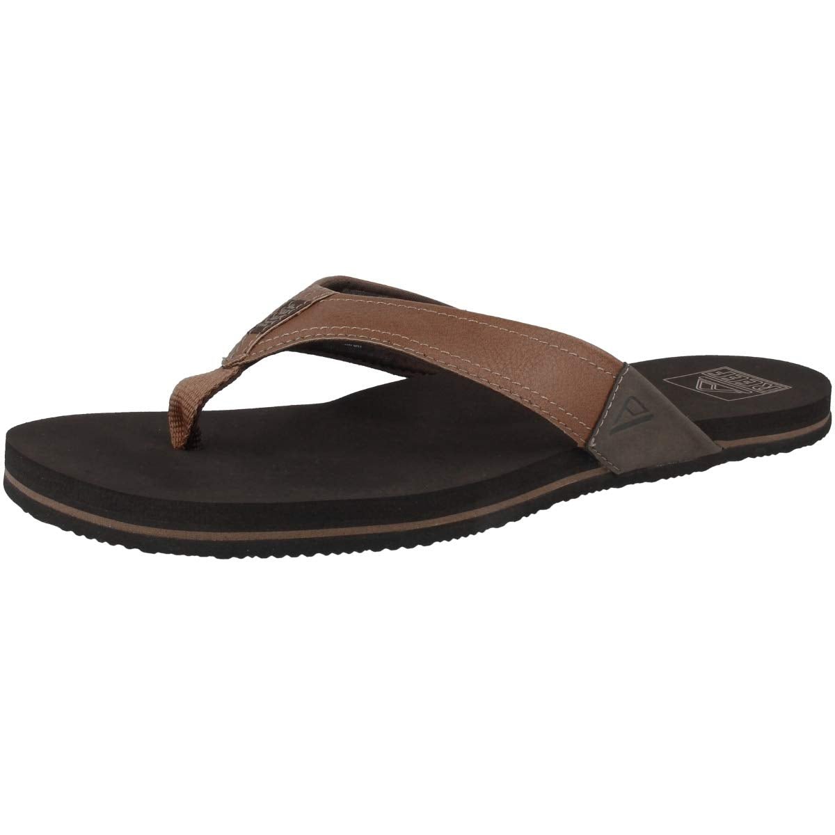 Reef Newport Flip Flop - Men's Tan Shoe Deals Outlet