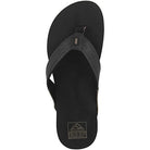 Reef Newport Flip Flop - Men's Black Shoe Deals Outlet