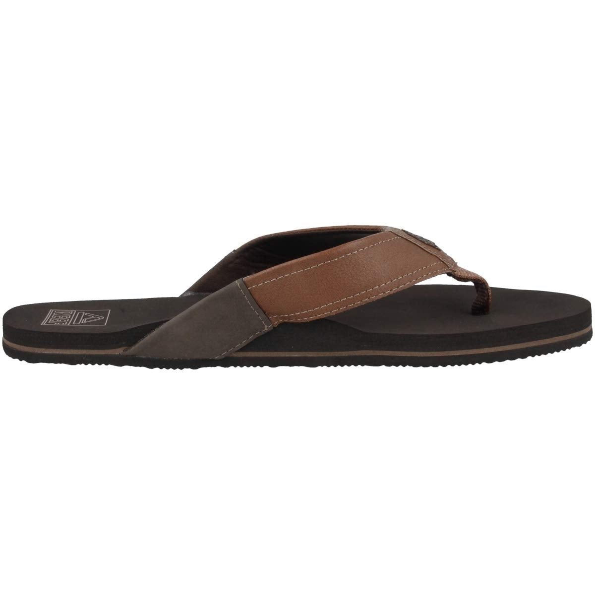 Reef Newport Flip Flop - Men's Tan Shoe Deals Outlet