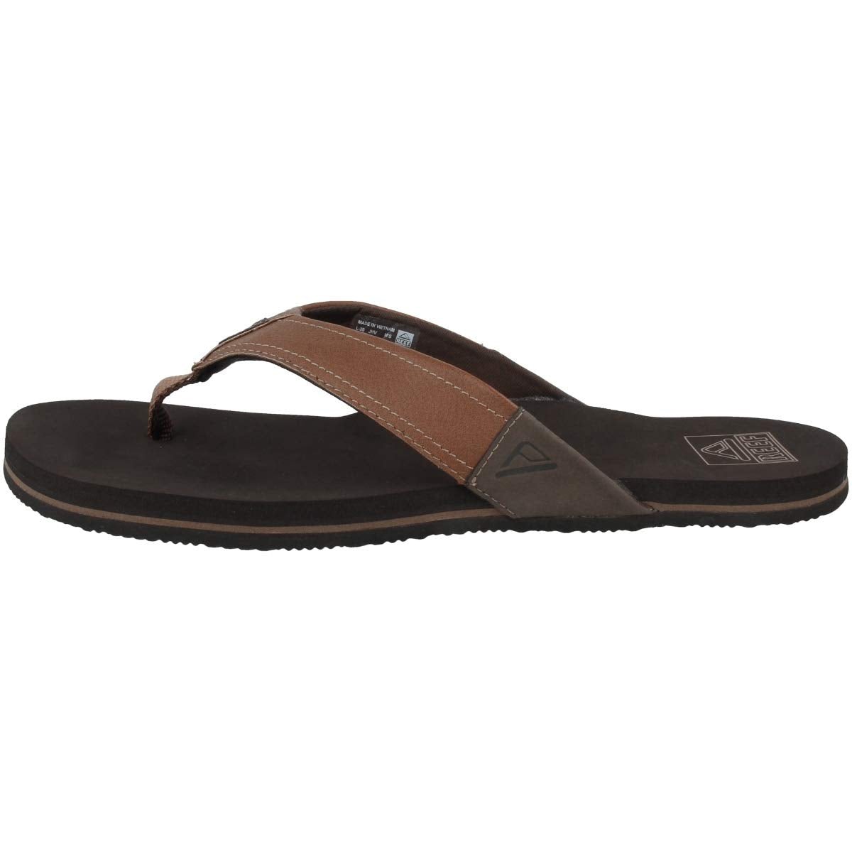 Reef Newport Flip Flop - Men's Tan Shoe Deals Outlet