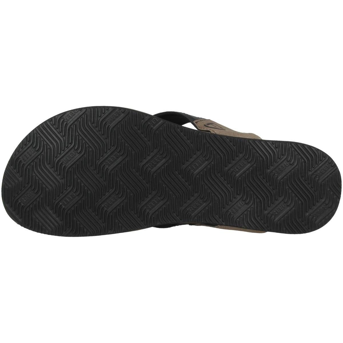 Reef Newport Flip Flop - Men's Black Shoe Deals Outlet