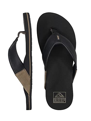 Reef Newport Flip Flop - Men's Tan Shoe Deals Outlet