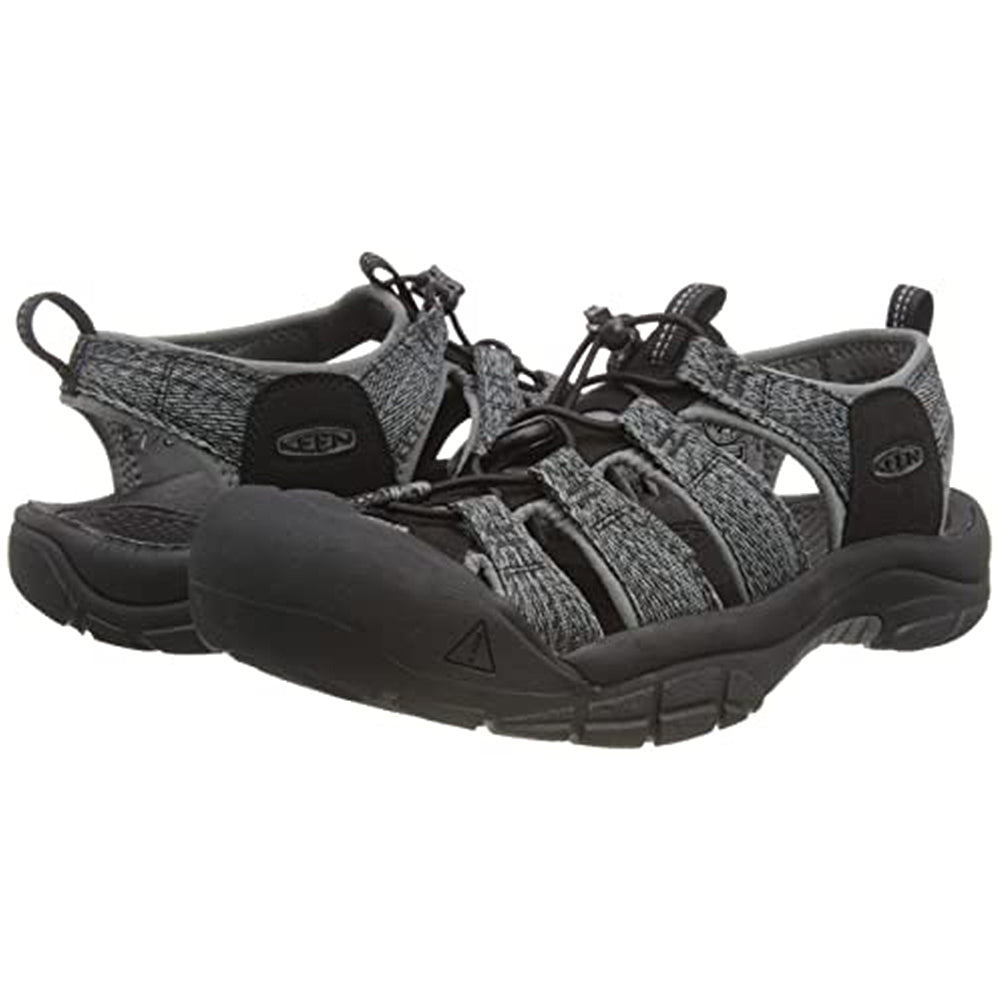 KEEN Newport H2 - Men's Black/Steel Grey Shoe Deals Outlet