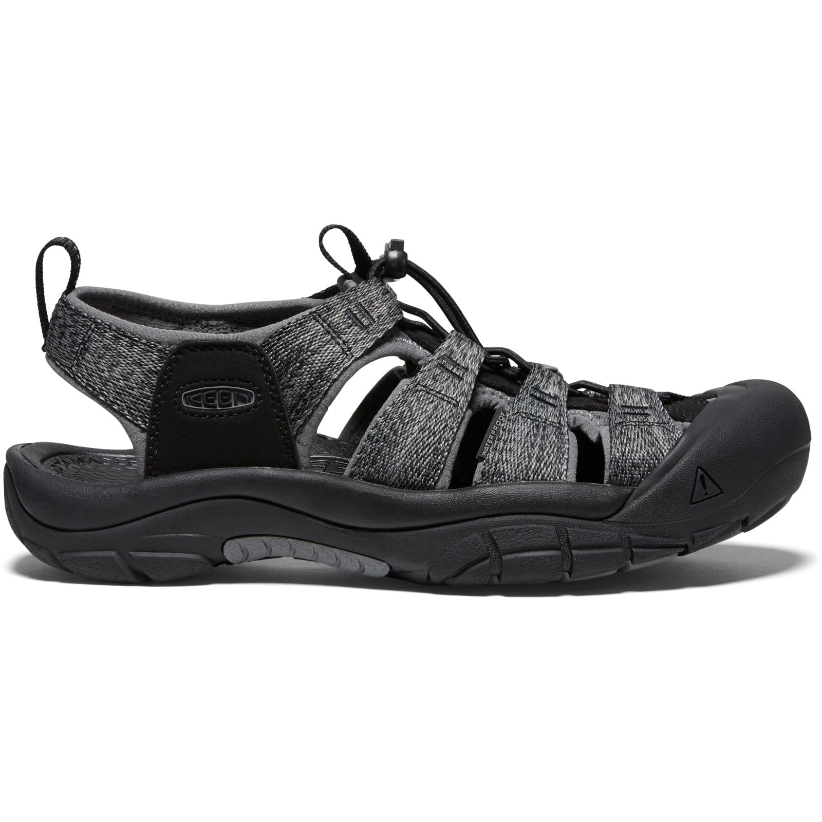 KEEN Newport H2 - Men's Black/Steel Grey Shoe Deals Outlet