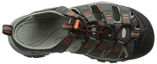 KEEN Newport H2 Sandal - Men's Magnet/Nasturtium Shoe Deals Outlet
