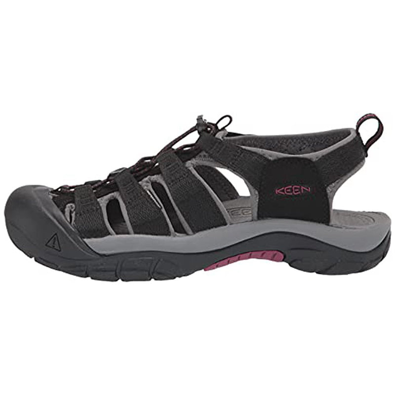 KEEN Newport H2 - Women's Black/Raspberry Wine Shoe Deals Outlet