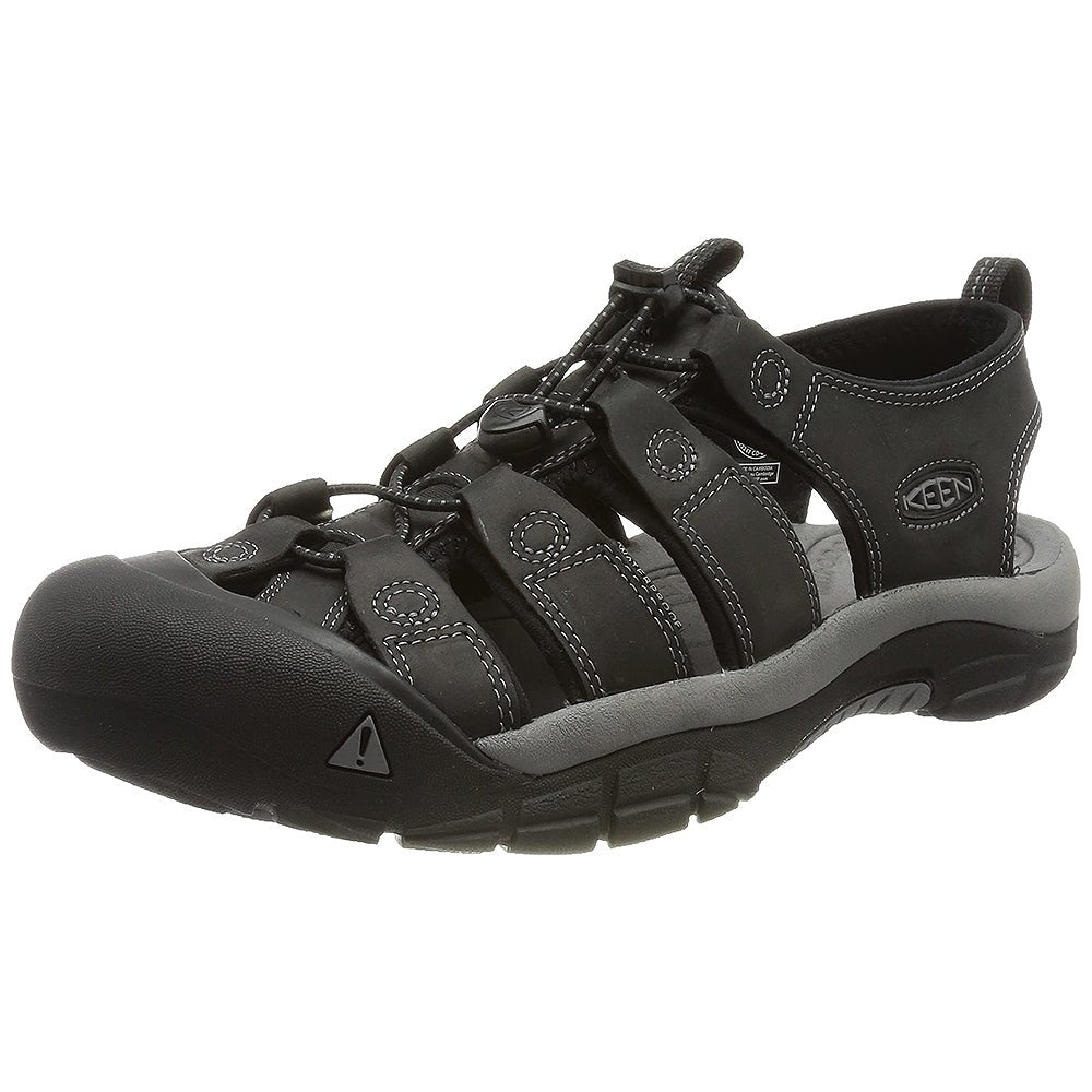 KEEN Newport - Men's Black/Steel Grey Shoe Deals Outlet
