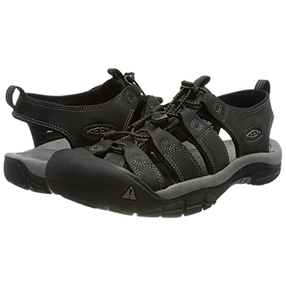 KEEN Newport - Men's Black/Steel Grey Shoe Deals Outlet