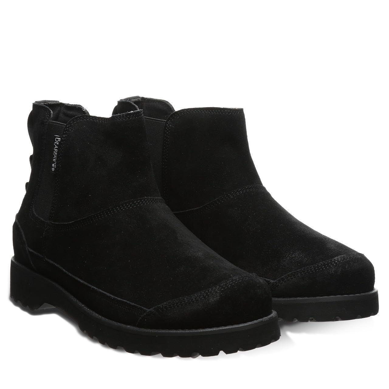 BEARPAW Nick Boot - Men's Black Shoe Deals Outlet