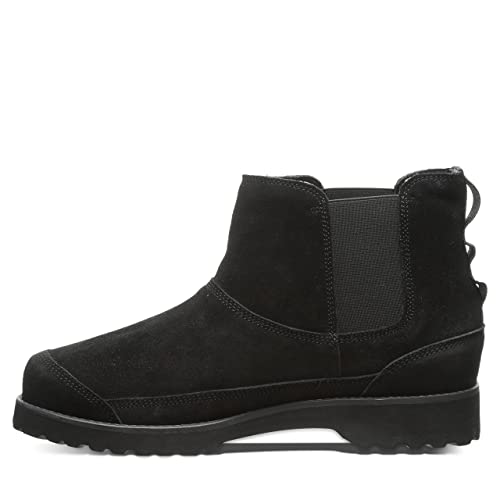 BEARPAW Nick Boots - Men's Black Shoe Deals Outlet