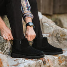 BEARPAW Nick Boots - Men's Black Shoe Deals Outlet