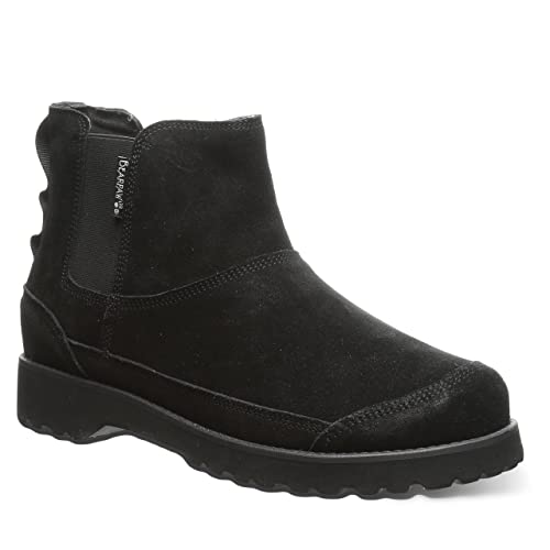 BEARPAW Nick Boots - Men's Black Shoe Deals Outlet