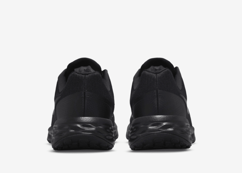 Nike Running Shoes Revolution 6 Black / Black / Dark Smoke Grey 8 M 195242835944 Shoe Deals Outlet