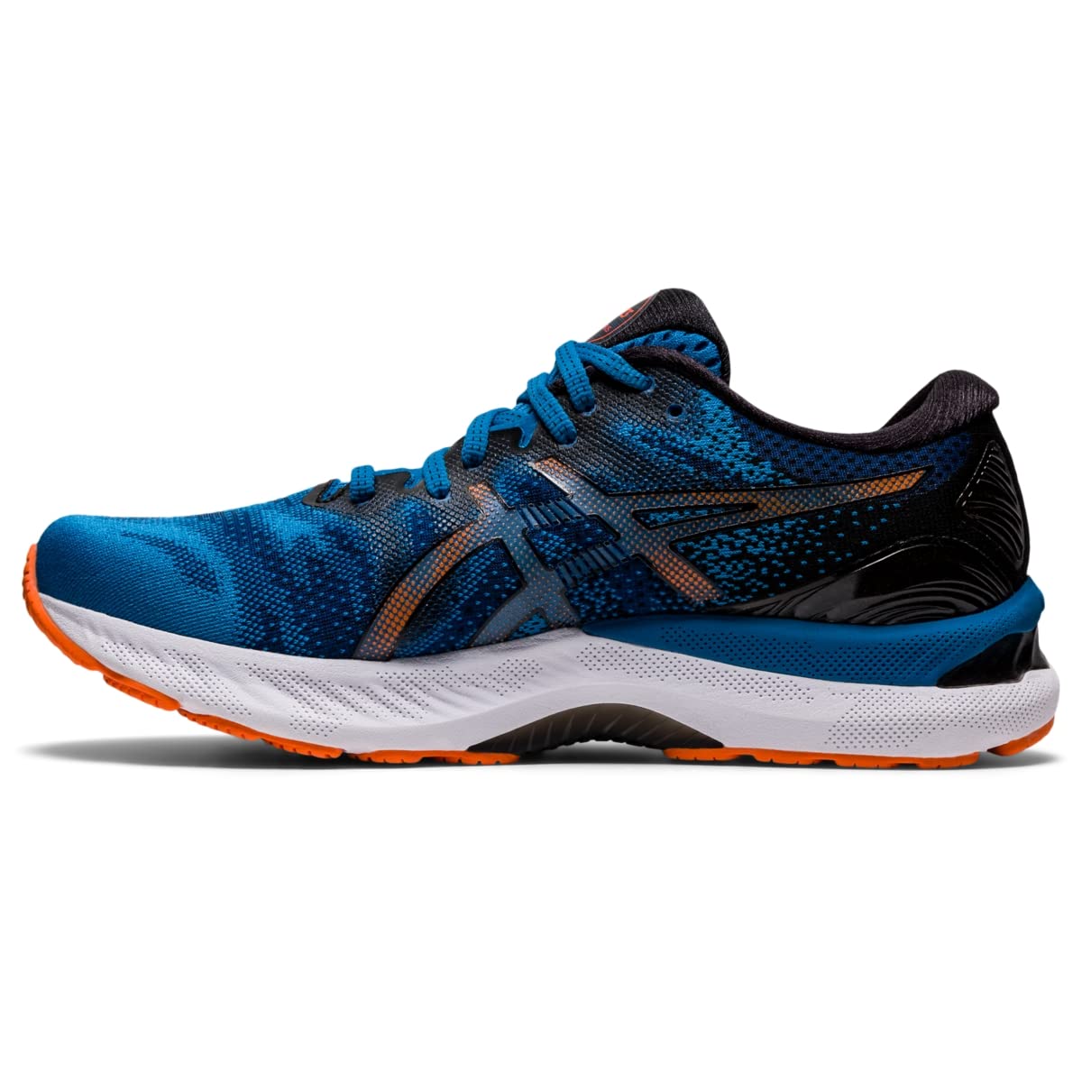 ASICS Nimbus 23 - Men's Reborn Blue/Black Shoe Deals Outlet