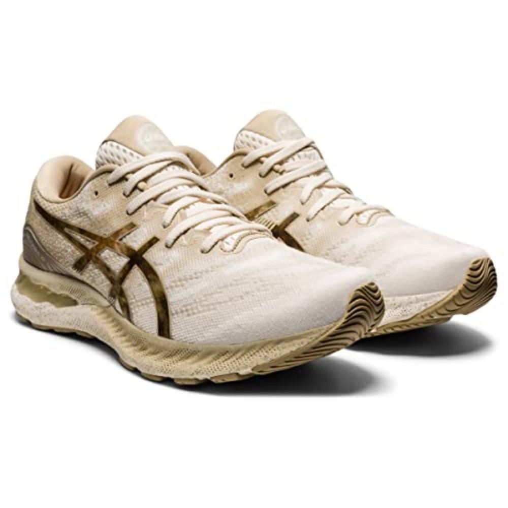 ASICS Nimbus 23 - Men's Cream/Putty Shoe Deals Outlet