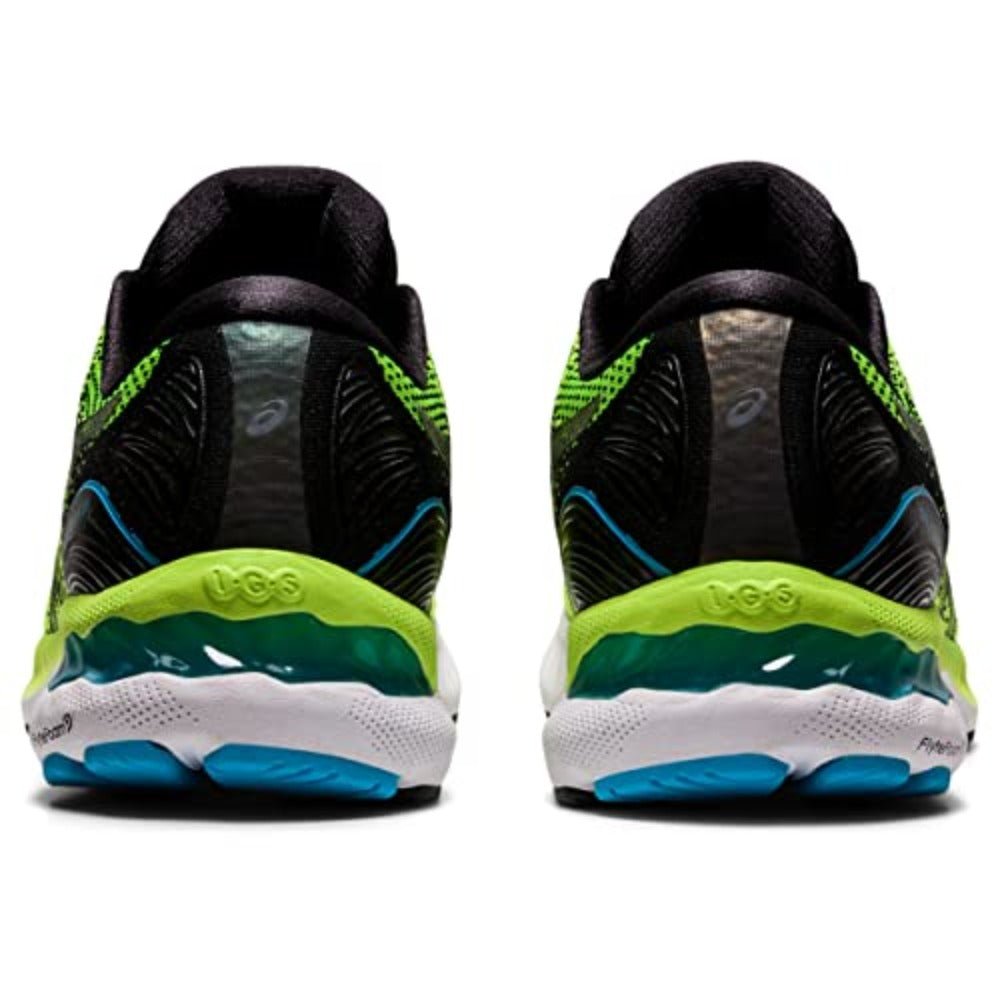ASICS Nimbus 23 - Men's Hazard Green/Black Shoe Deals Outlet