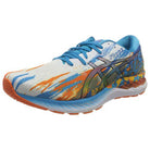 ASICS Nimbus 23 - Men's Digital Aqua Marigold Orange Shoe Deals Outlet