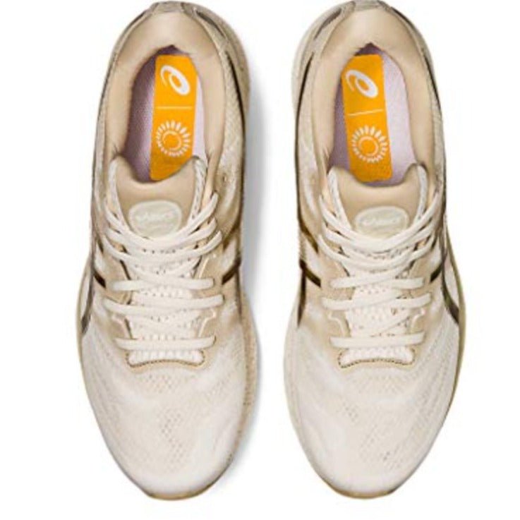 ASICS Nimbus 23 - Men's Cream/Putty Shoe Deals Outlet