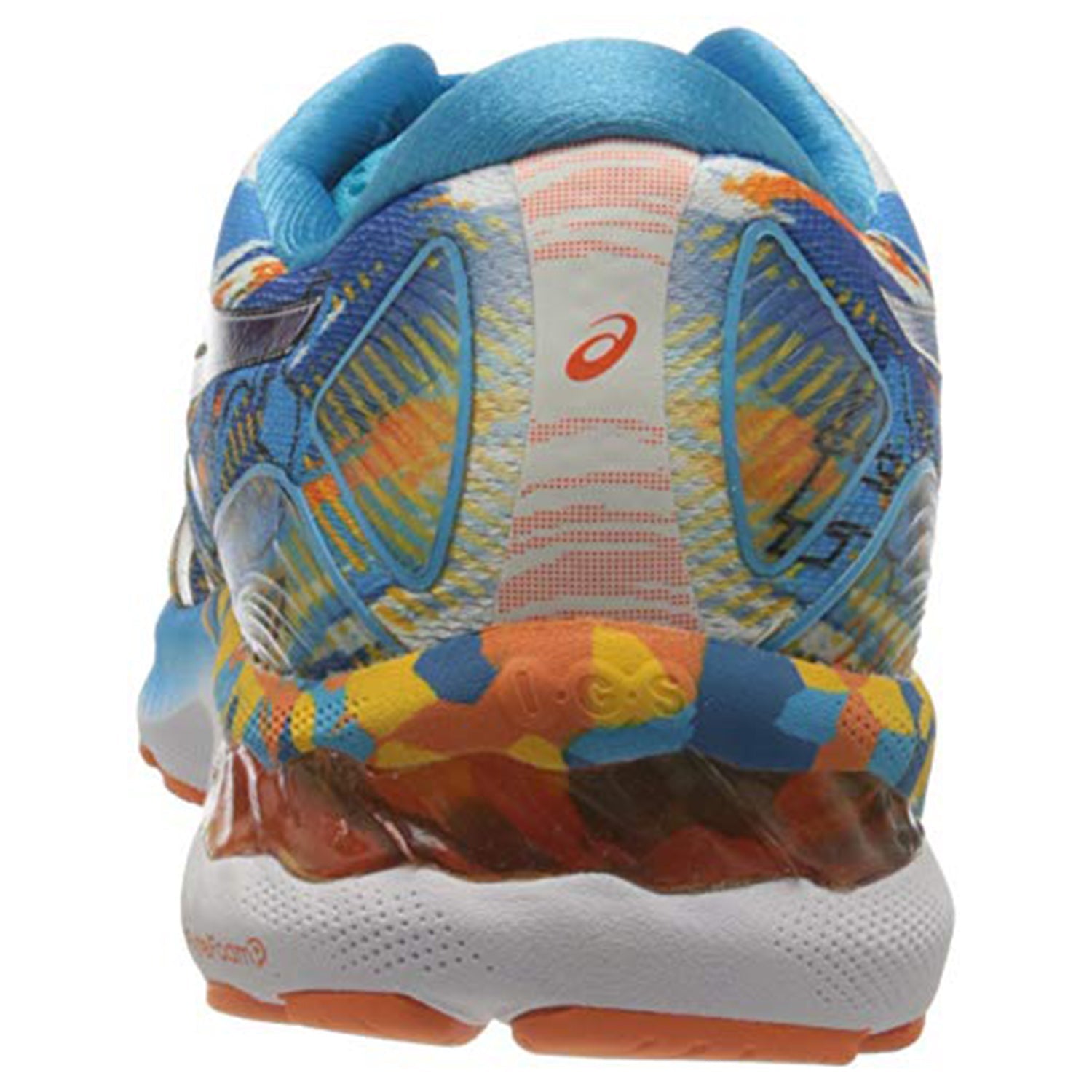 ASICS Nimbus 23 - Men's Digital Aqua Marigold Orange Shoe Deals Outlet
