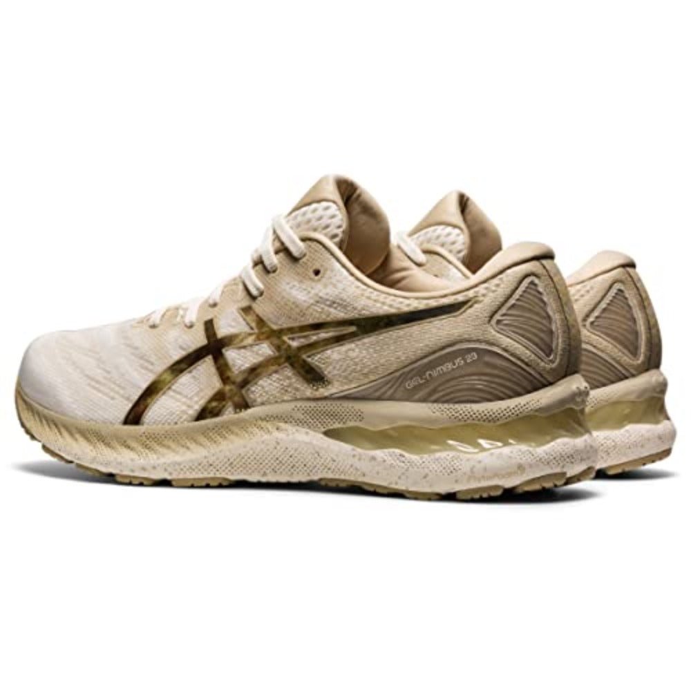 ASICS Nimbus 23 - Men's Cream/Putty Shoe Deals Outlet
