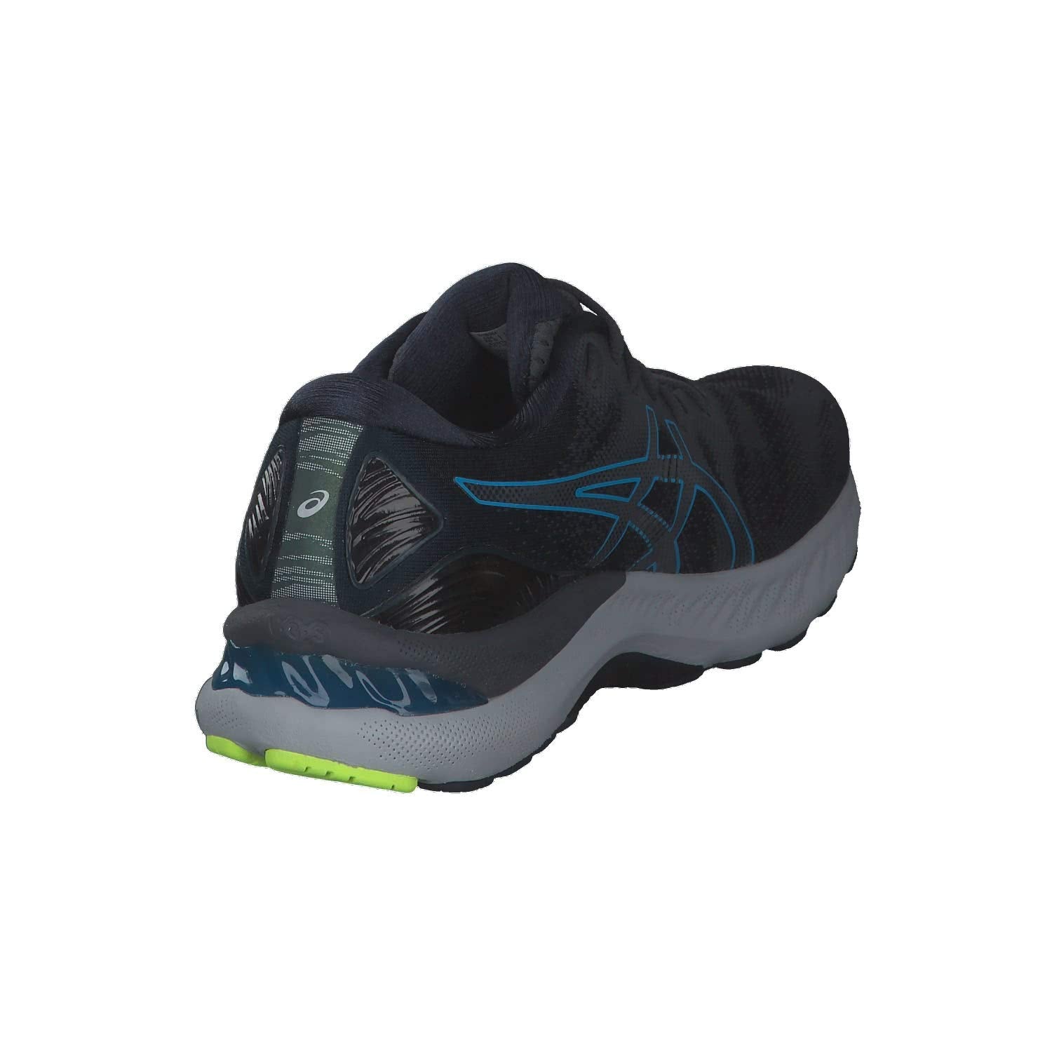 ASICS Nimbus 23 - Men's Carrier Grey Digital Aqua Shoe Deals Outlet