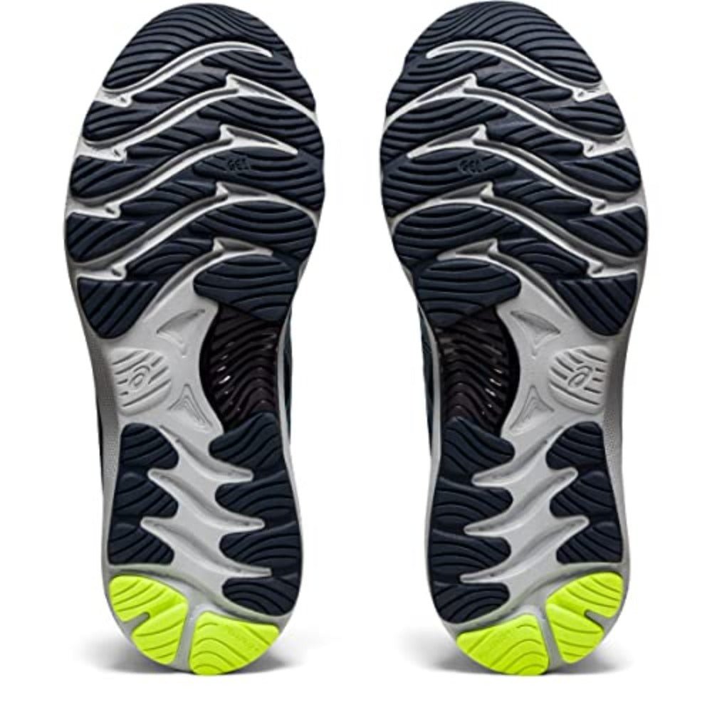 ASICS Nimbus 23 - Men's Carrier Grey/Digital Aqua Shoe Deals Outlet