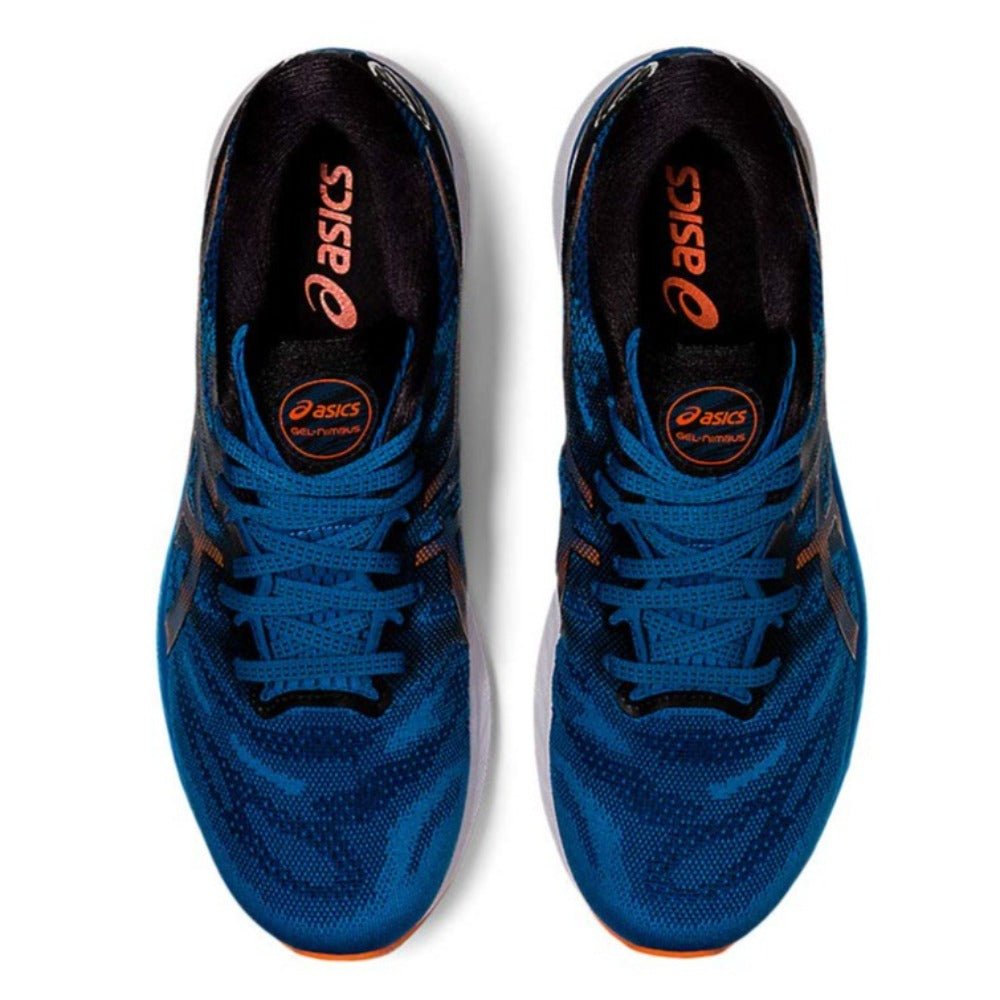 ASICS Nimbus 23 - Men's Reborn Blue/Black Shoe Deals Outlet