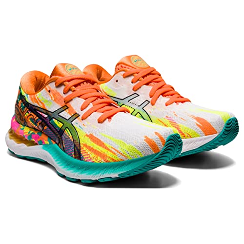 ASICS Nimbus 23 - Women's Hot Pink/Sour Yuzu Shoe Deals Outlet
