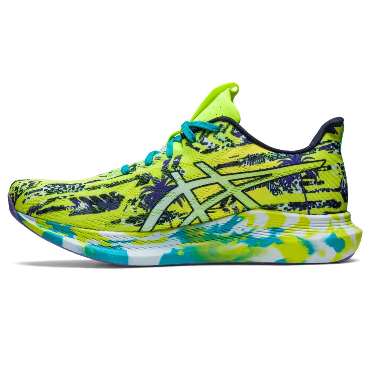 ASICS Noosa Tri 14 - Men's Lime Zest/Sky Shoe Deals Outlet